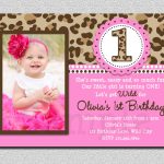 1st Birthday Party Invites
