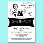 50 Years Birthday Invite Templates
