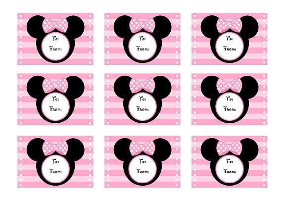 Baby Minnie Mouse Invitation Template Free 2