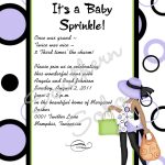 Baby Sprinkle Invitations Wording