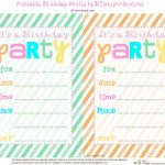Birthday Invitation 11 Year Old
