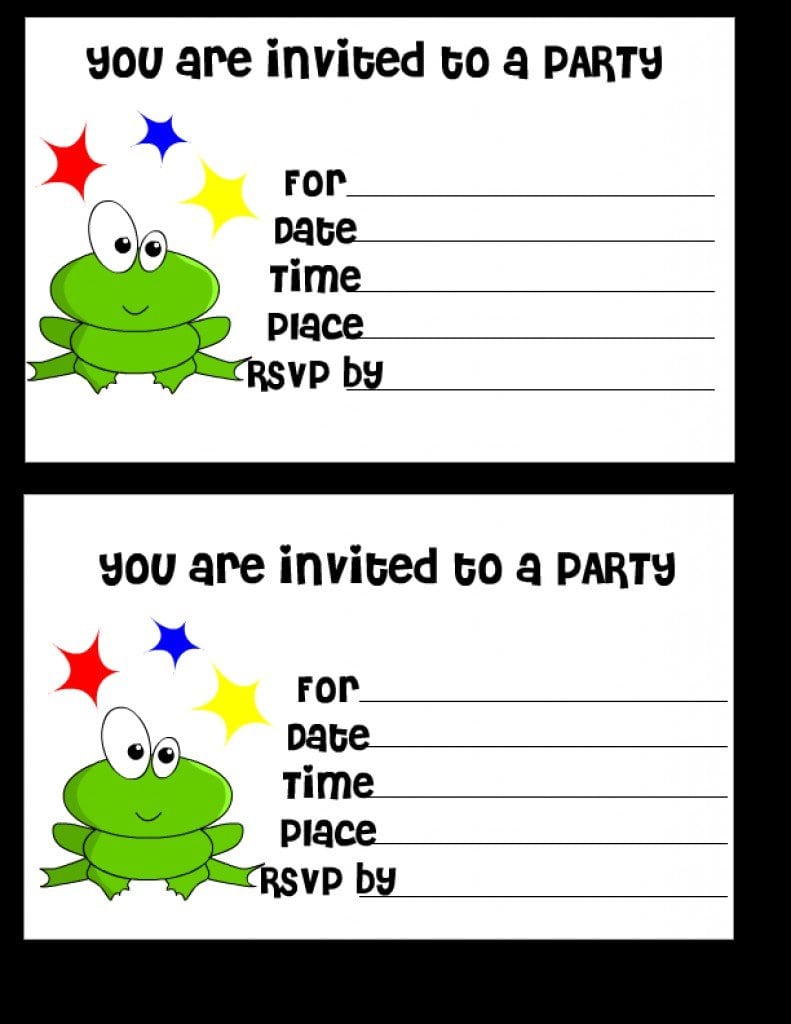 Birthday Sleepover Invitation Templates Printable Free 4