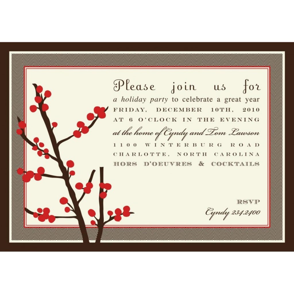 Christmas Invitation Template