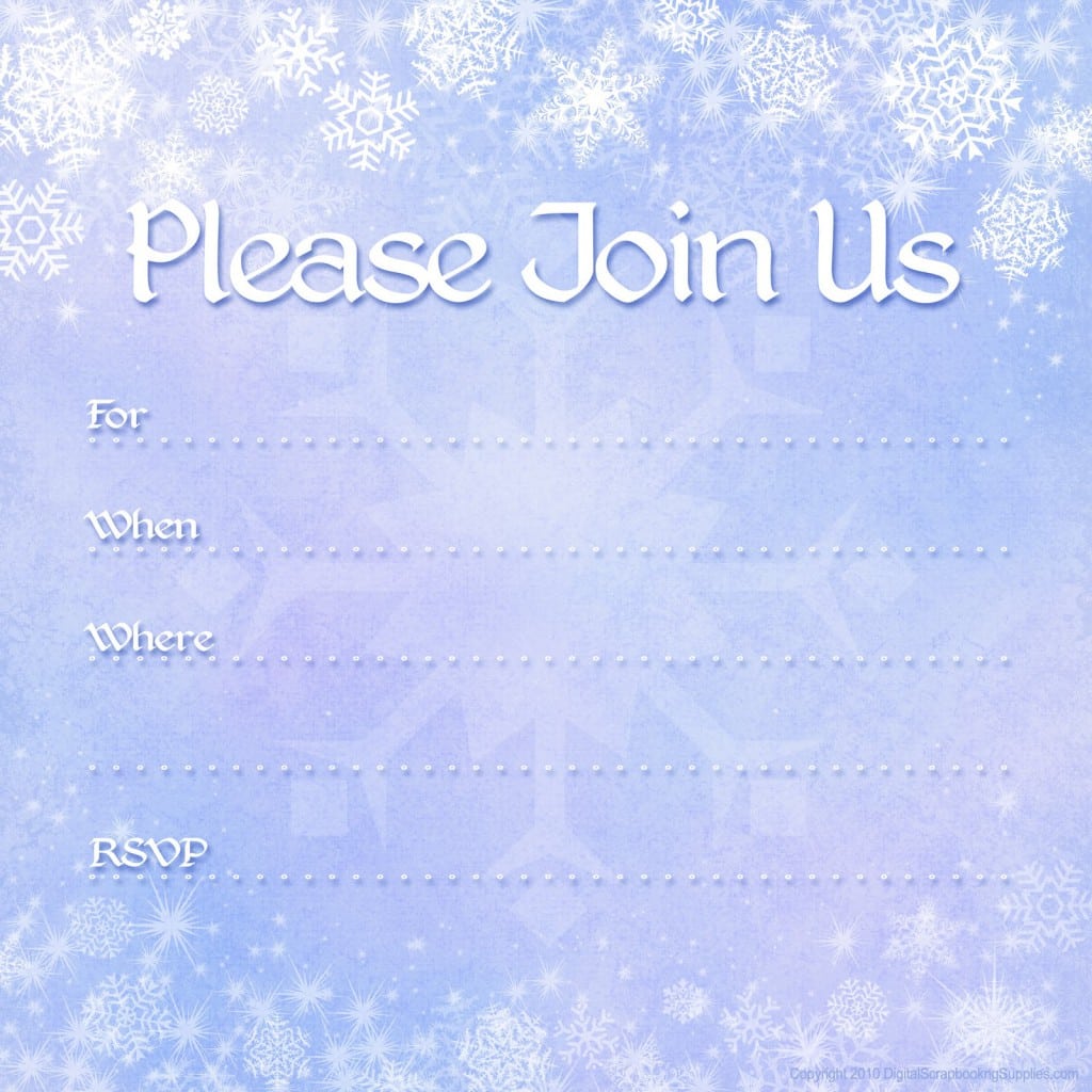 Christmas Invitation Template