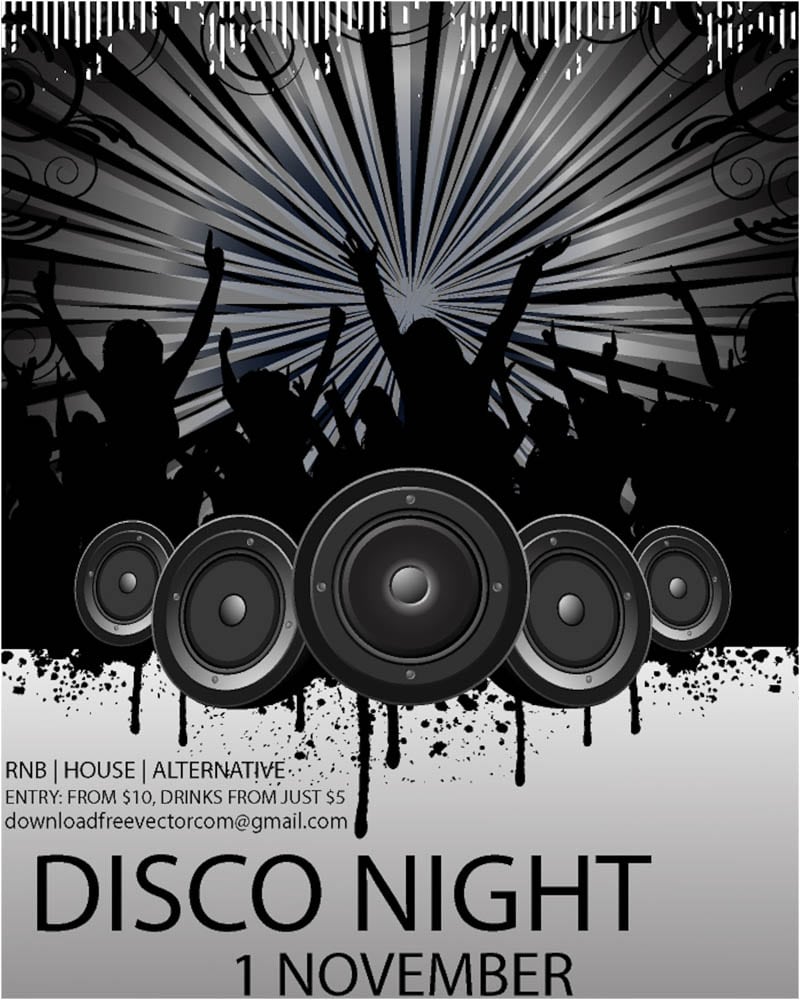 disco-invitation-template-free