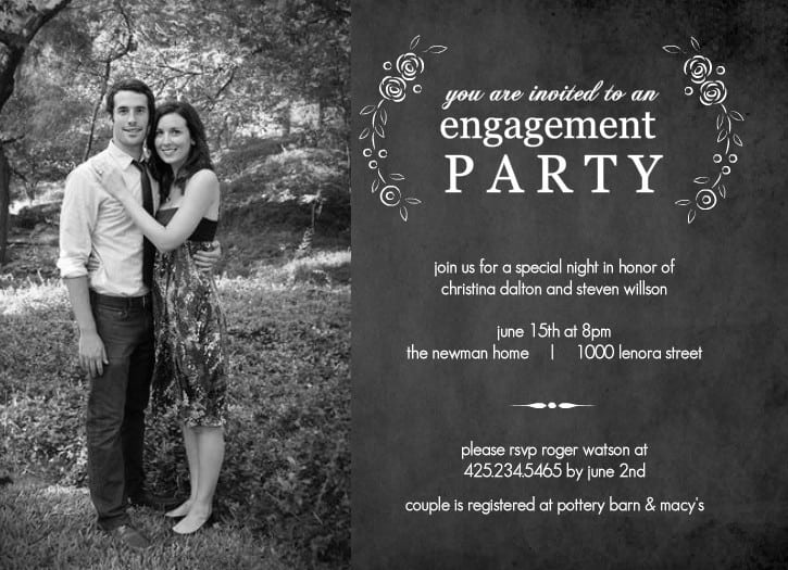 Free Engagement Party Ideas