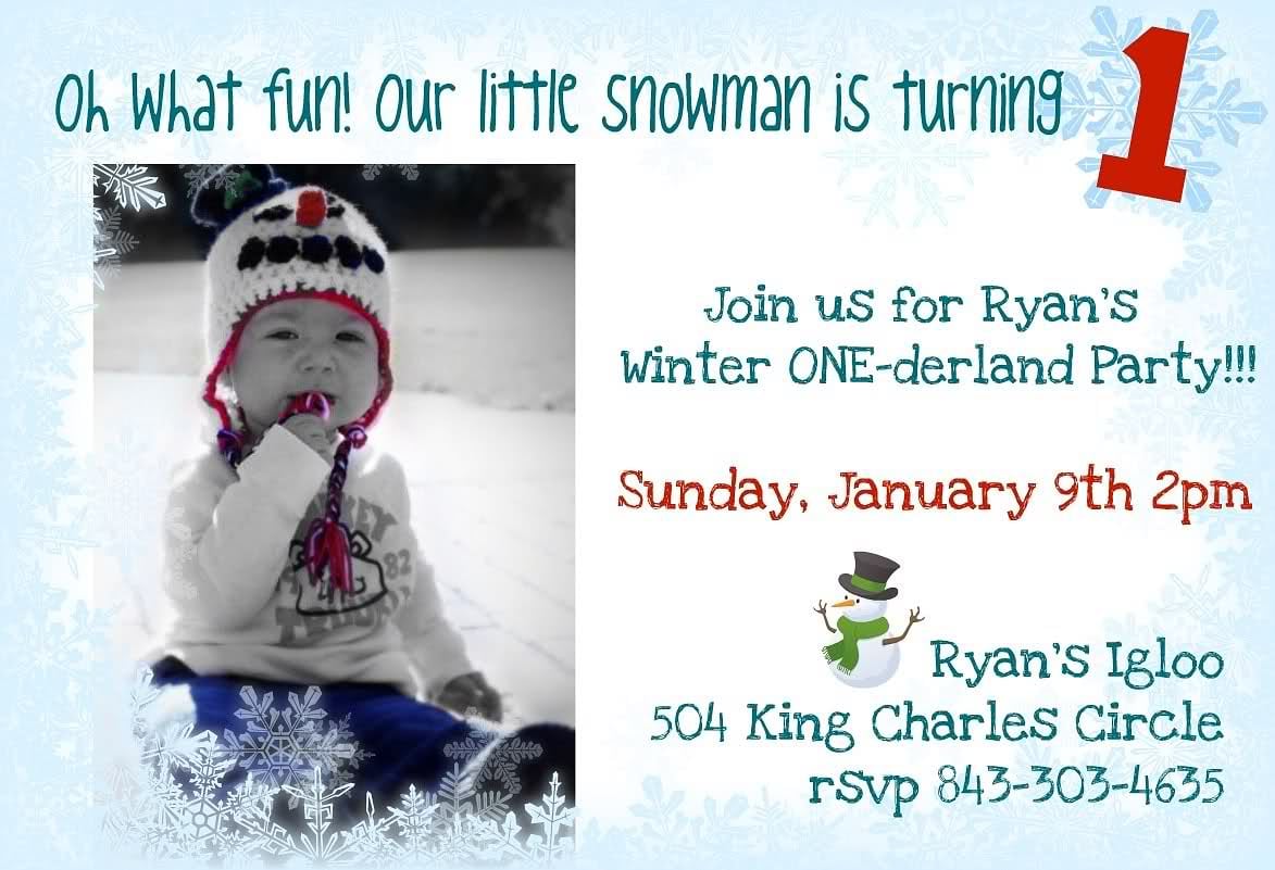 First Birthday Invitation Samples India