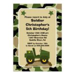 Free Army Birthday Invitation Templates