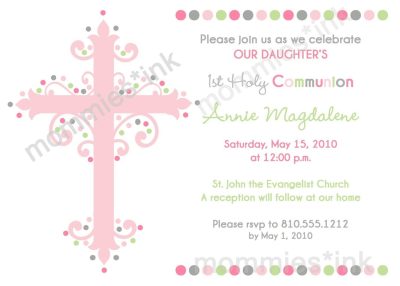 Free Baby Baptism Invitations