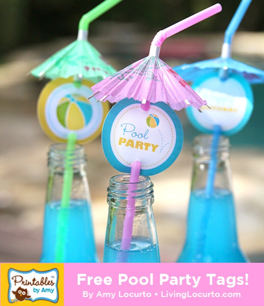 Free Kids Pool Party Invitations Printable