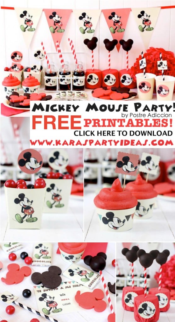 Free Mickey Mouse Party Invites 4
