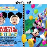 Free Mickey Mouse Party Invites 5