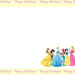 Free Printable Disney Princess Invitation Cards