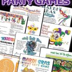 Free Printable Mardi Gras Birthday Invitations