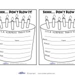 Free Printable Surprise Birthday Party Invitations Templates