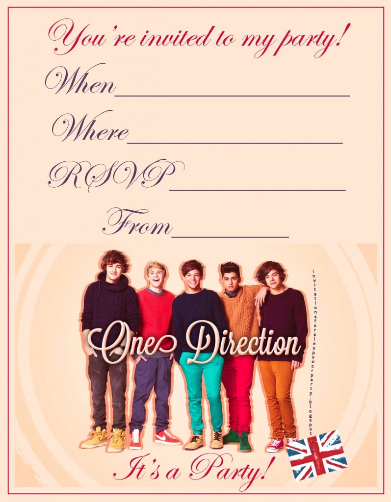 Girl Party Invitation Hello Kitty