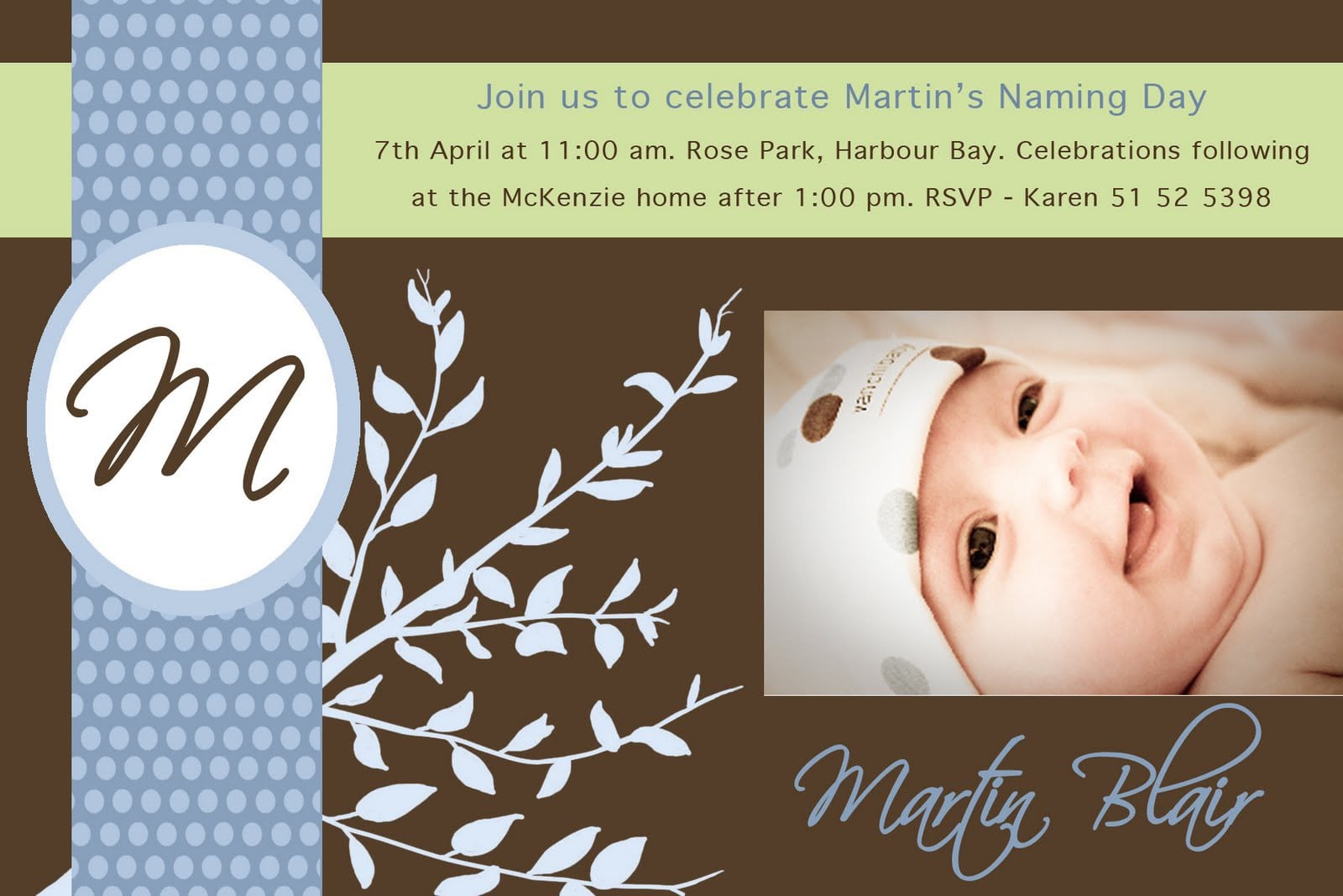Girls Christening Invites 2