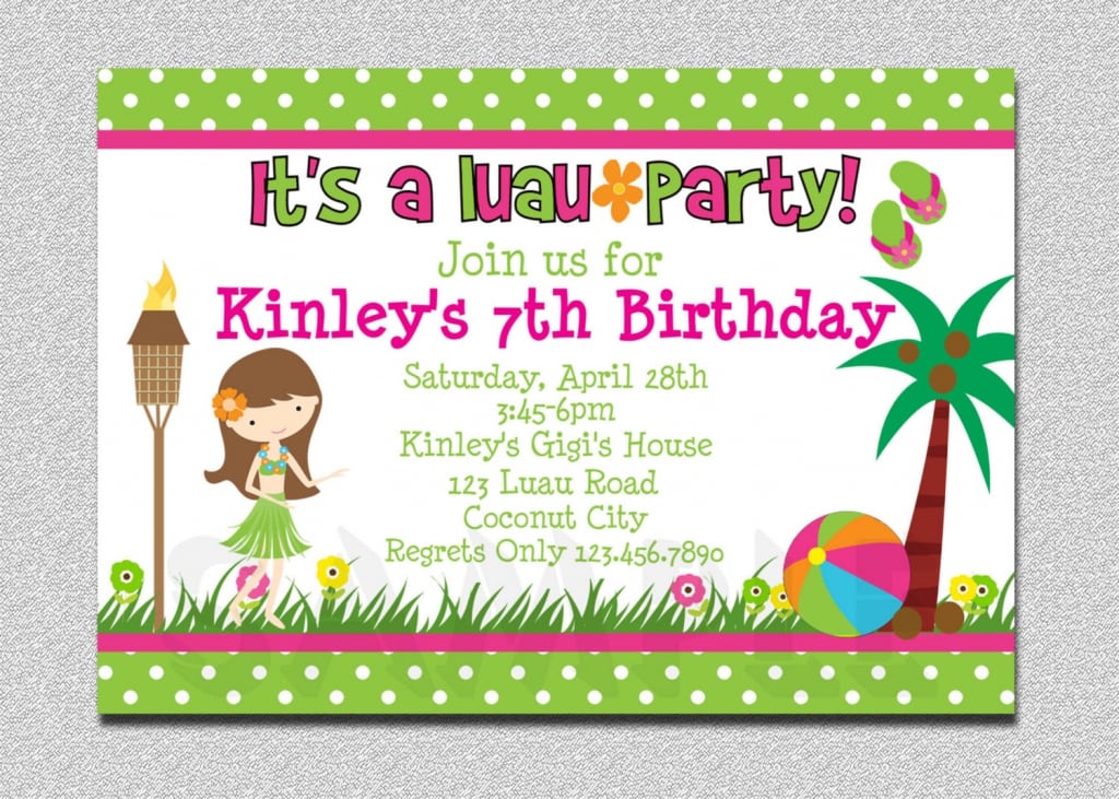 Hawaiian Invitation Templates Free hawaiian-invitation-templates-free