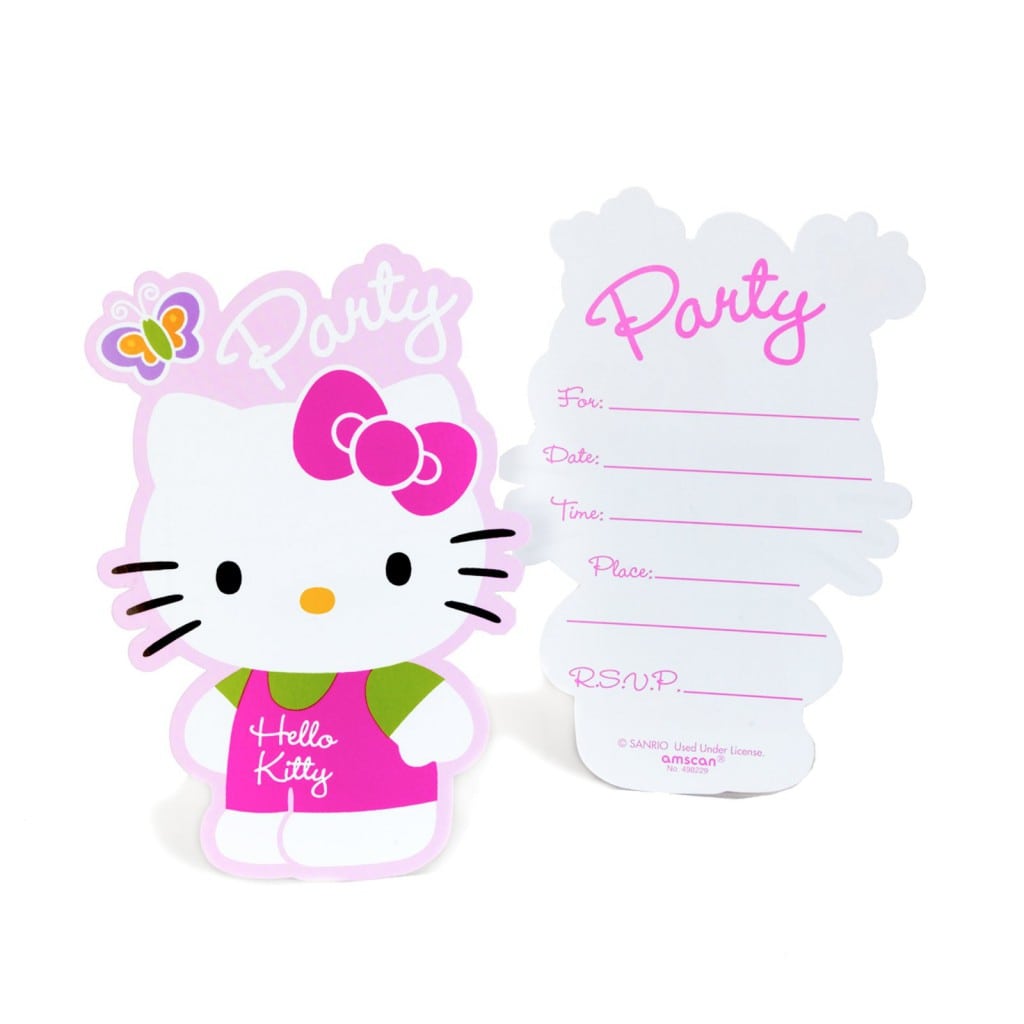 Invitations Hello Kitty 2