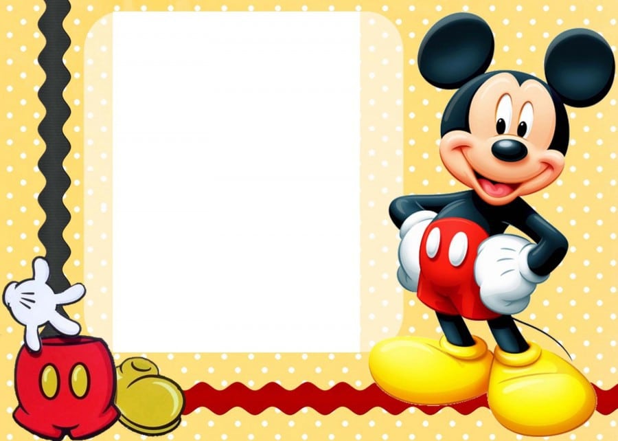 Invitations Template Mickey Mouse Playhouse 3