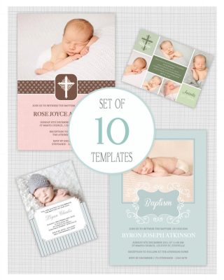 Lds Baptism Invitation Templates Free