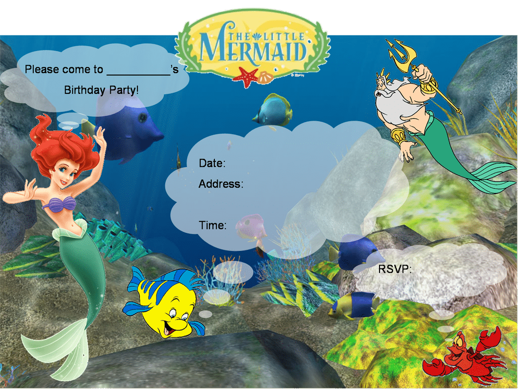 little-mermaid-birthday-invitation-templates-free