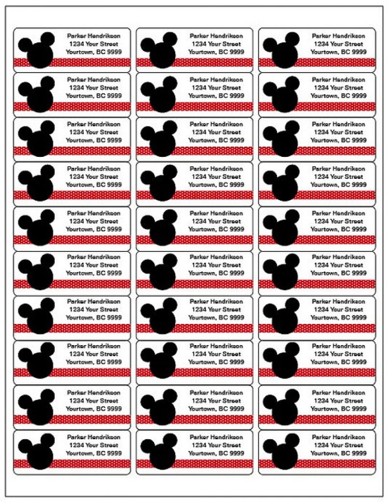Mickey Mouse Clubhouse Printable Invitation Template 2015