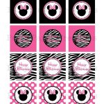 Minnie Mouse Birthday Party Templates