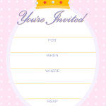 Party Invitation Templates Printable