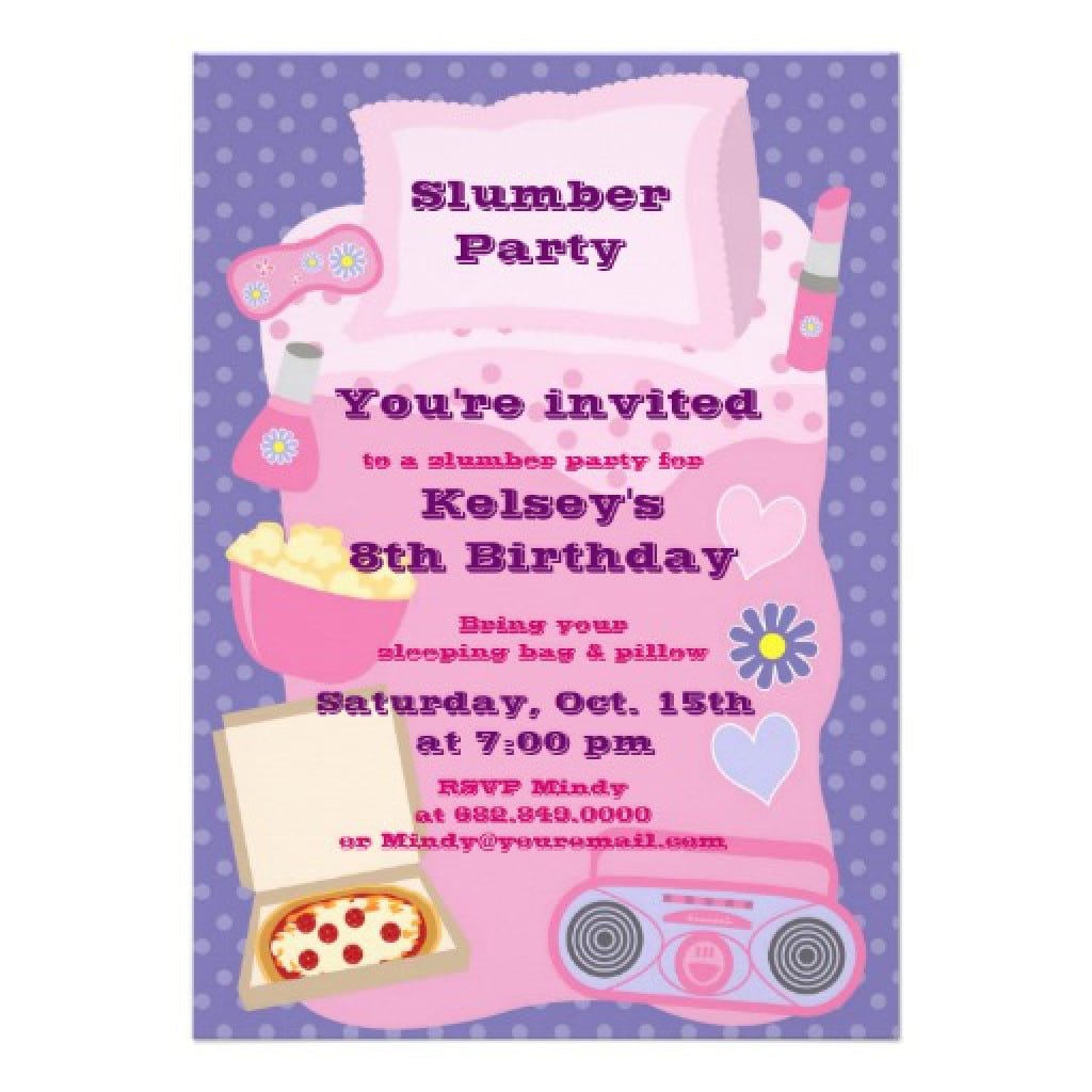 Party Invitations For Girls Teenage 4