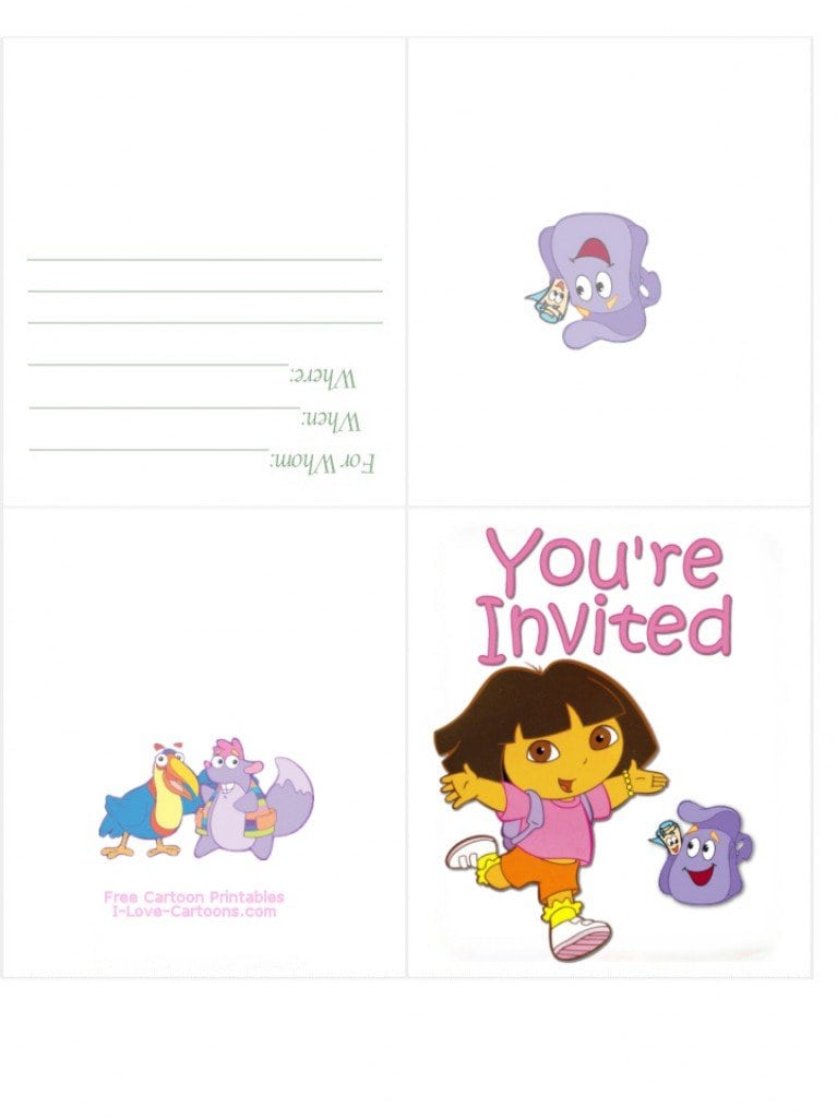 Printable Christmas Invites 2