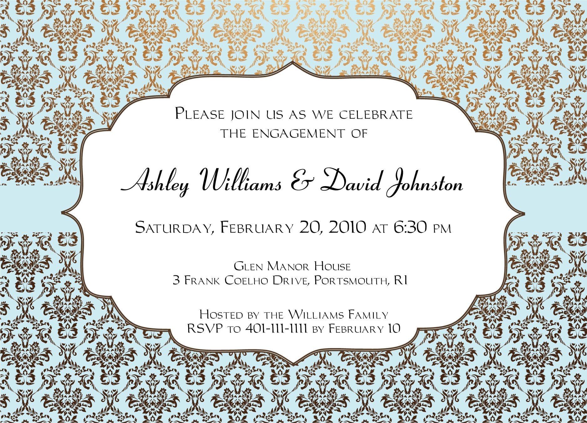 Printable Free Template Housewarming Party Invitations