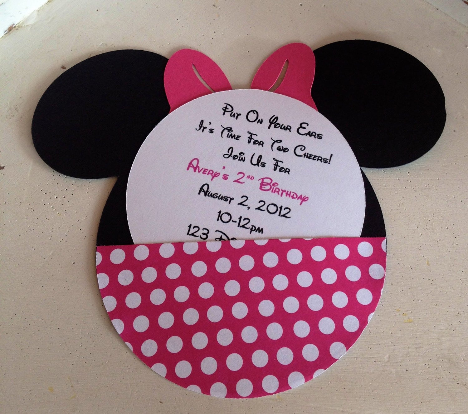 Printable Mickey Mouse Templates For Invitations 3