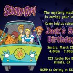Scooby Doo Invitation