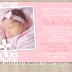 Template For Baptism Invitations