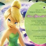 Tinkerbell Birthday Invitations Free
