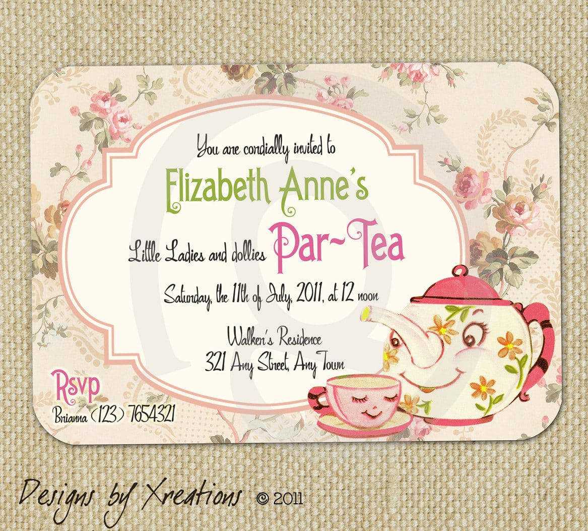 Vintage Invitations Template