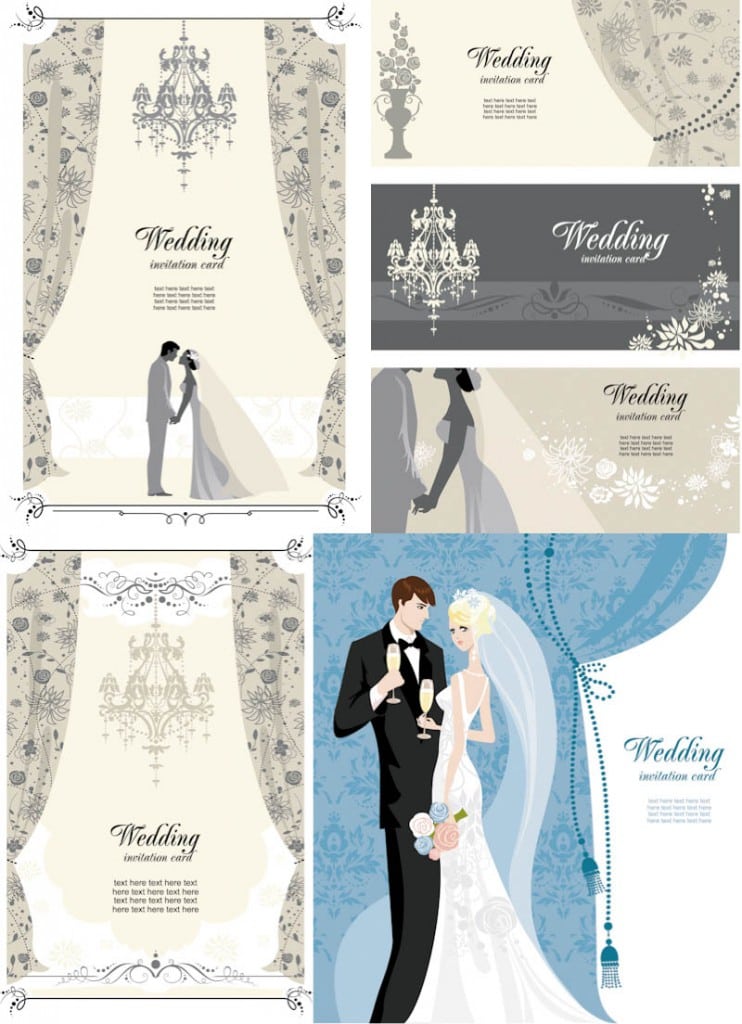 Vintage Wedding Invitation Templates Free 2