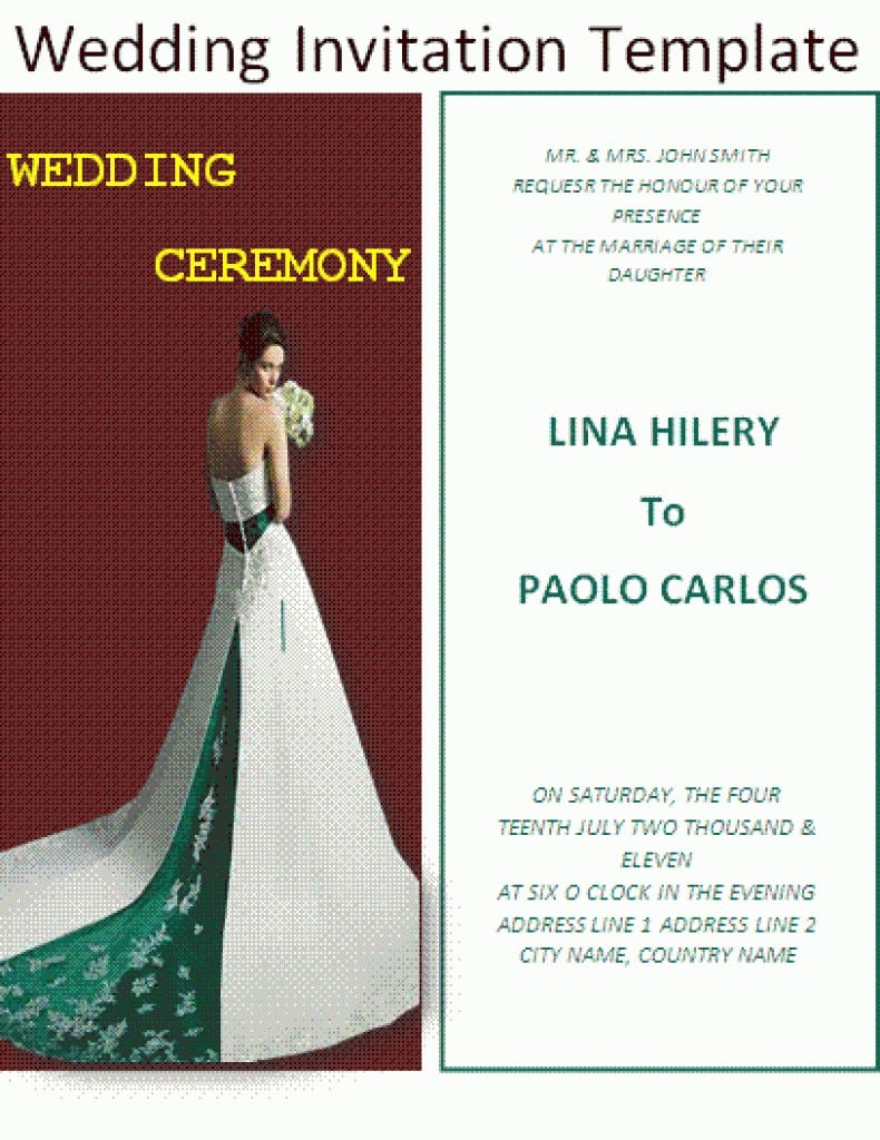 Wedding Invitation Templates HD