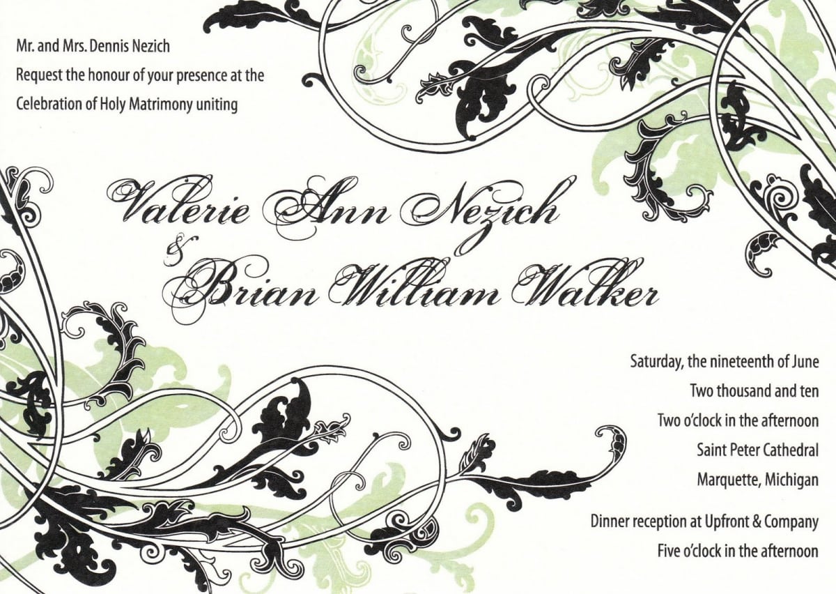 Wedding Invitations Templates Illustrator