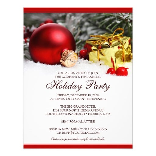 39;s Christmas Party Invitations Templates