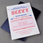60th Birthday Party Invitation Templates Free
