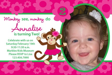 6 Year Old Birthday Invitation Template