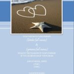 Beach Wedding Invitations Templates Free