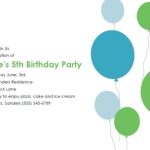 Birthday Invitation For Kids Templates