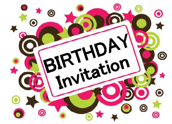 Birthday Invitation Pictures