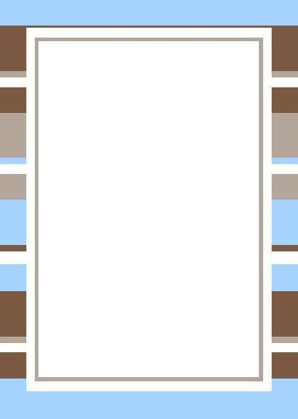 Blank Invitation Cards