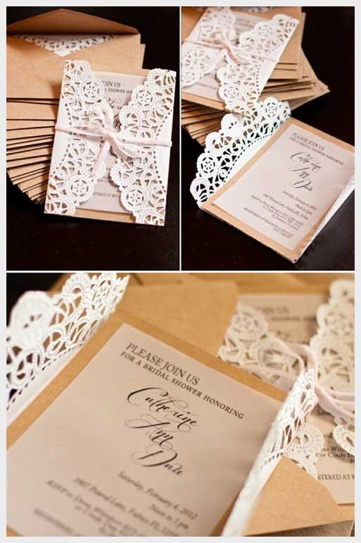Diy Wedding Invitation Ideas