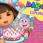 Dora The Explorer Party Invitations