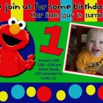 Elmo Invitation Templates